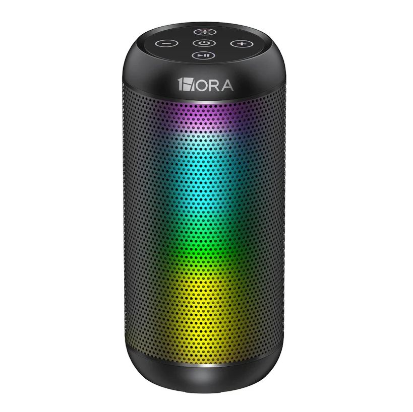 Parlante Bluetooth 1Hora BOC242 – Luces RGB y Sonido Hi-Fi