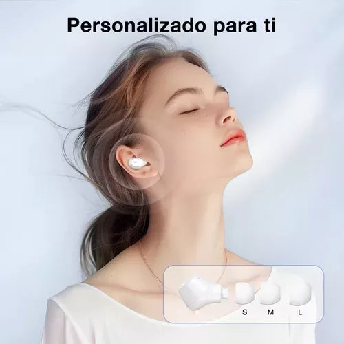 Audífonos Inalámbricos 1Hora AUT208 – Diseño Futurista Color Blanco