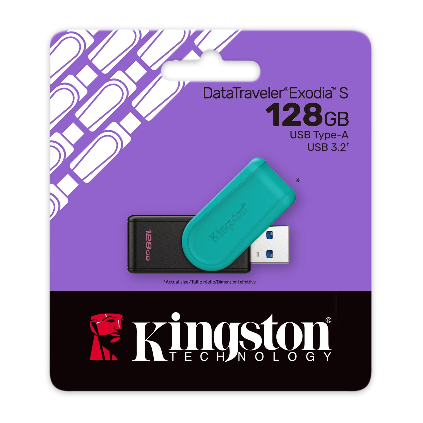 Memoria USB DataTraveler Exodia S – Kingston 128GB