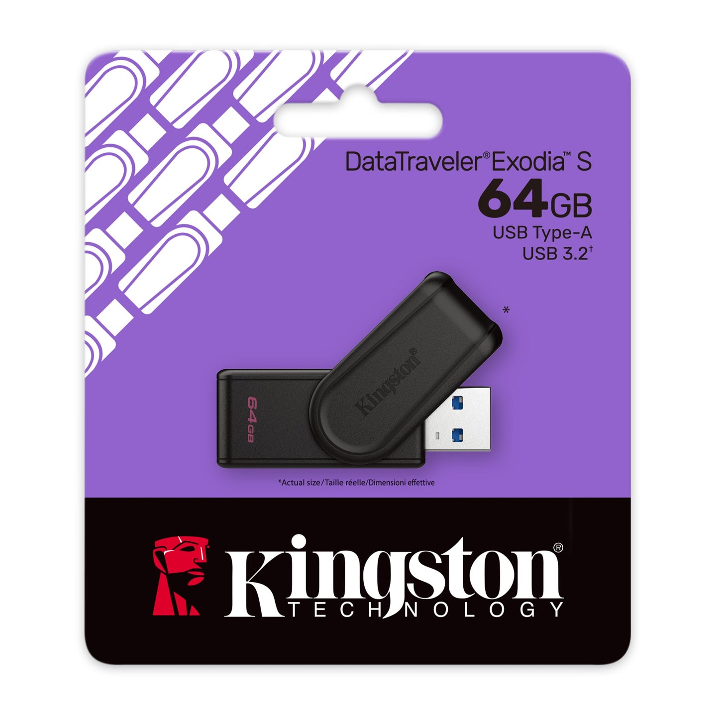 Memoria USB DataTraveler Exodia S – Kingston 64GB