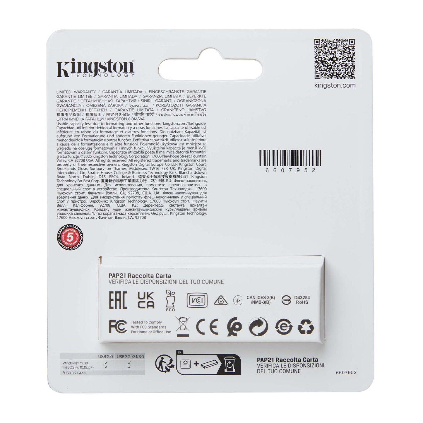 Memoria USB DataTraveler Exodia S – Kingston 64GB