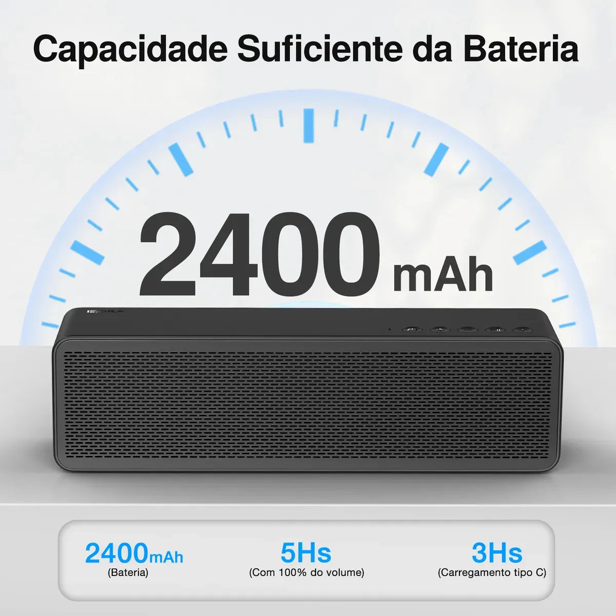 Parlante Bluetooth 1Hora BOC250 – 20W
