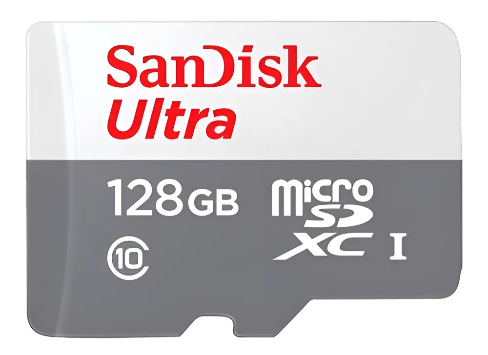 Tarjeta de Memoria Mirco SD SanDisk Ultra 128GB + Adaptador