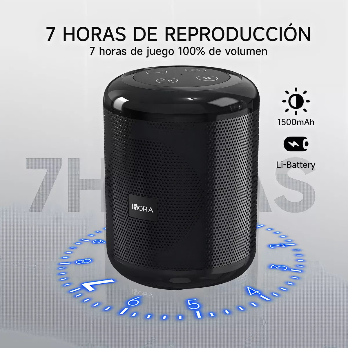 Parlante Portátil Inalámbrico 1Hora BOC062 – Bluetooth 5.1