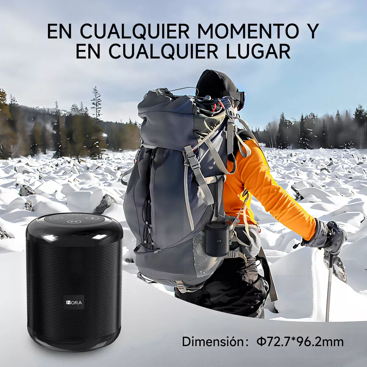 Parlante Portátil Inalámbrico 1Hora BOC062 – Bluetooth 5.1