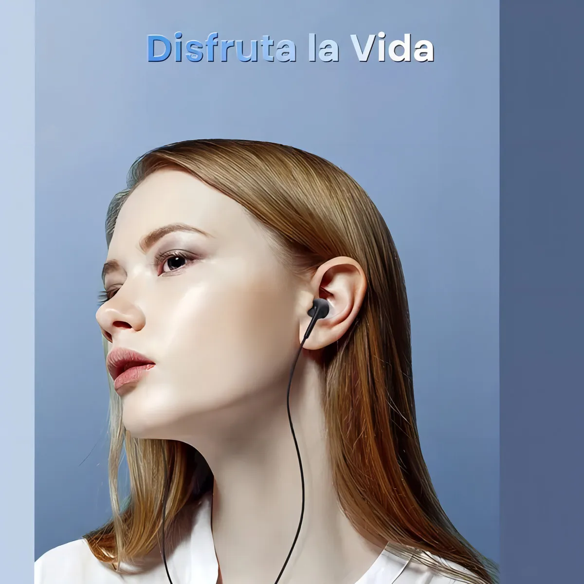 Audífonos con Cable USB-C y Micrófono 1Hora AUT124
