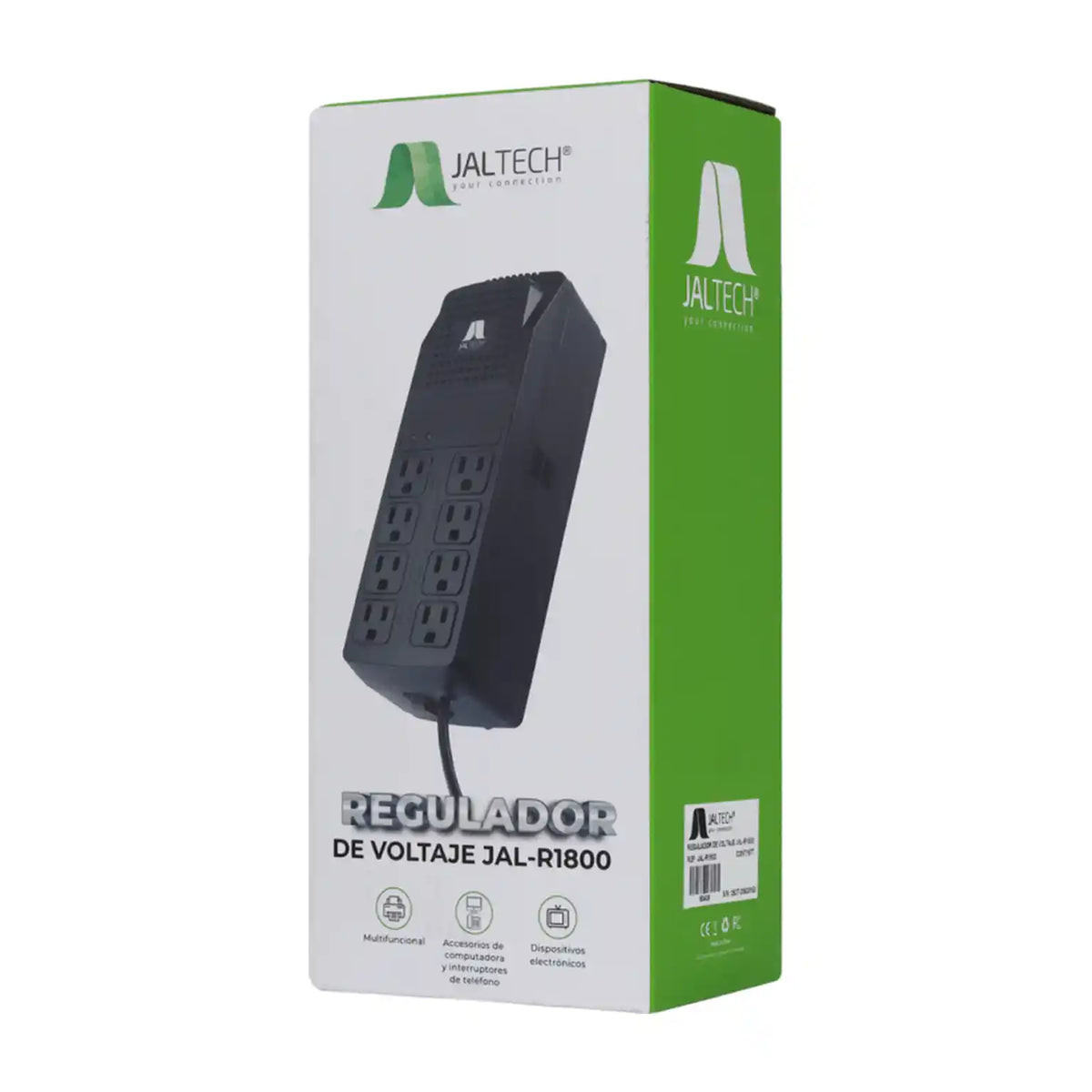 REGULADOR DE VOLTAJE JALTECH - R1800
