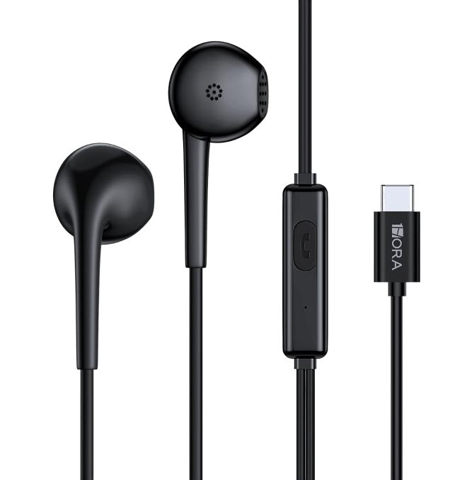Audífonos con Cable USB-C y Micrófono 1Hora AUT124