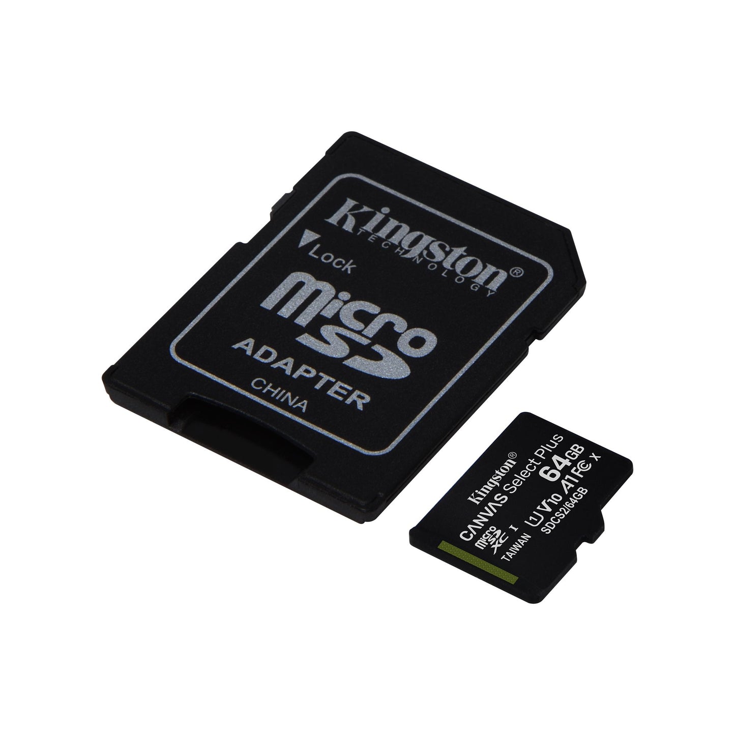 Tarjeta de Memoria microSD Canvas Select Plus – Kingston 64GB