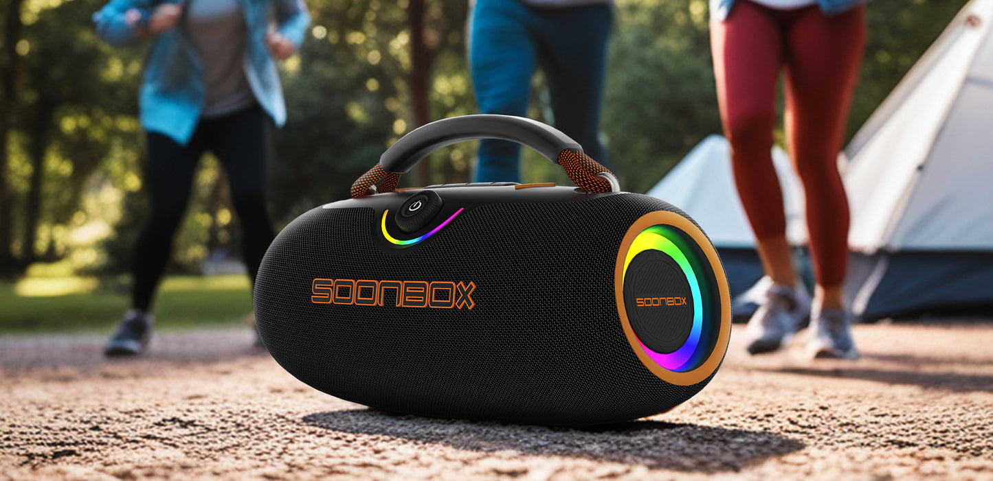 Parlante Bluetooth SOONBOX 80 W S9702 con Super Bass