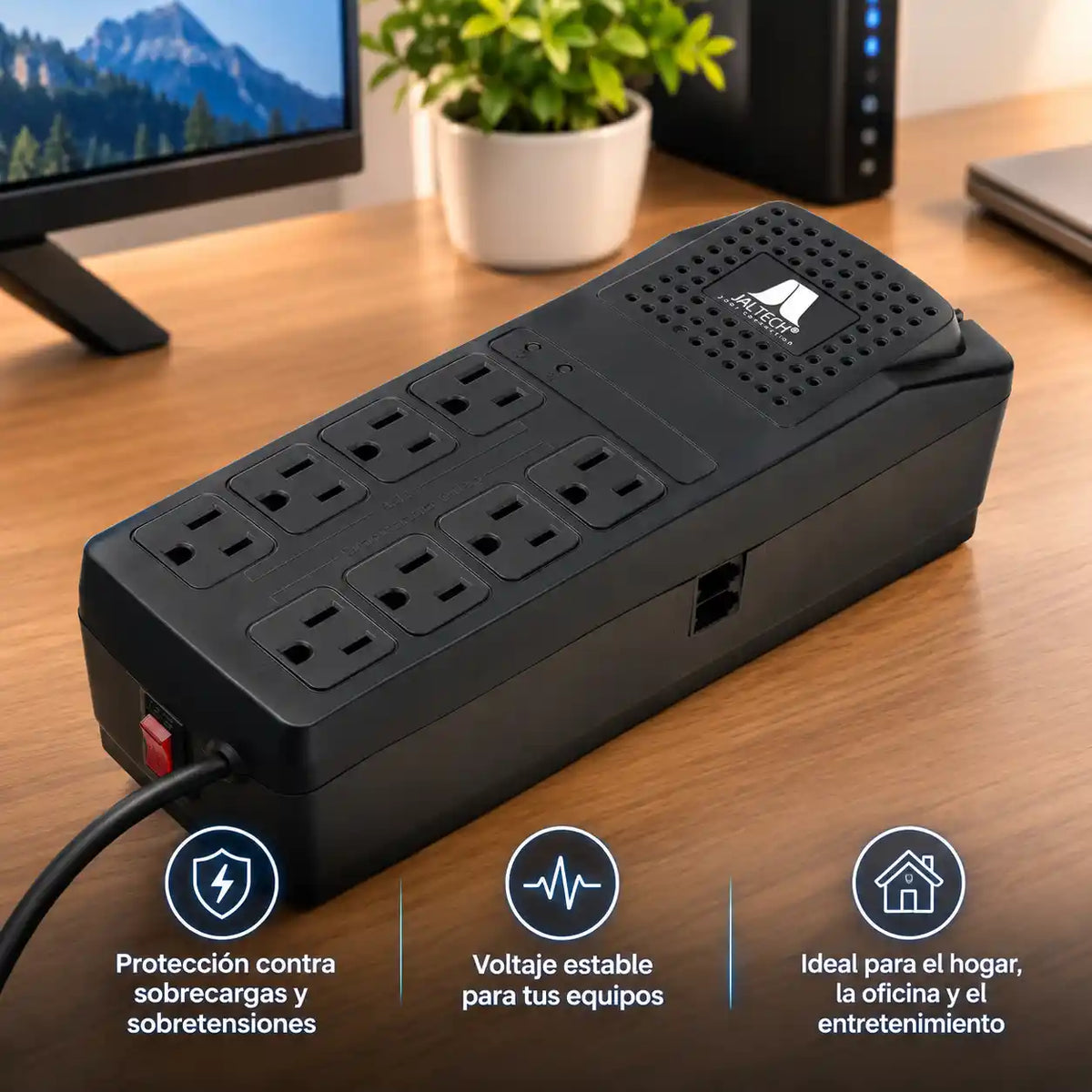 REGULADOR DE VOLTAJE JALTECH - R1200