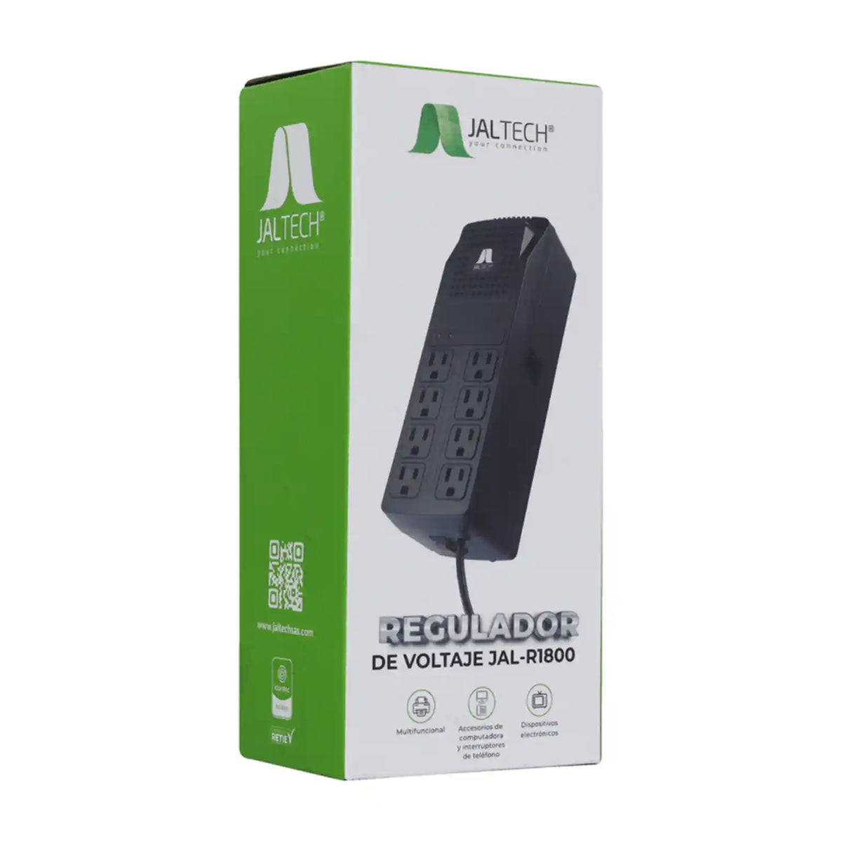 REGULADOR DE VOLTAJE JALTECH - R1800