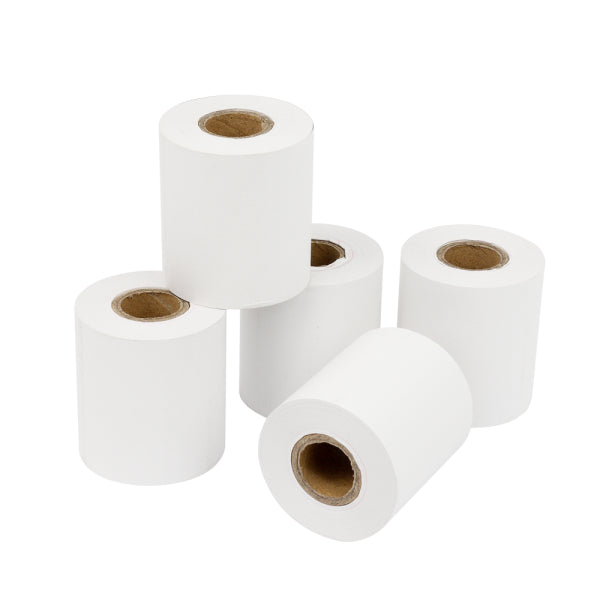 Papel Térmico 57 x 50 x 17 mm – Paquete x10 Unidades para Impresoras 58 mm