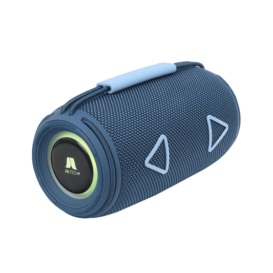 Parlante Bluetooth 16 W – Color Azul con Luces RGB