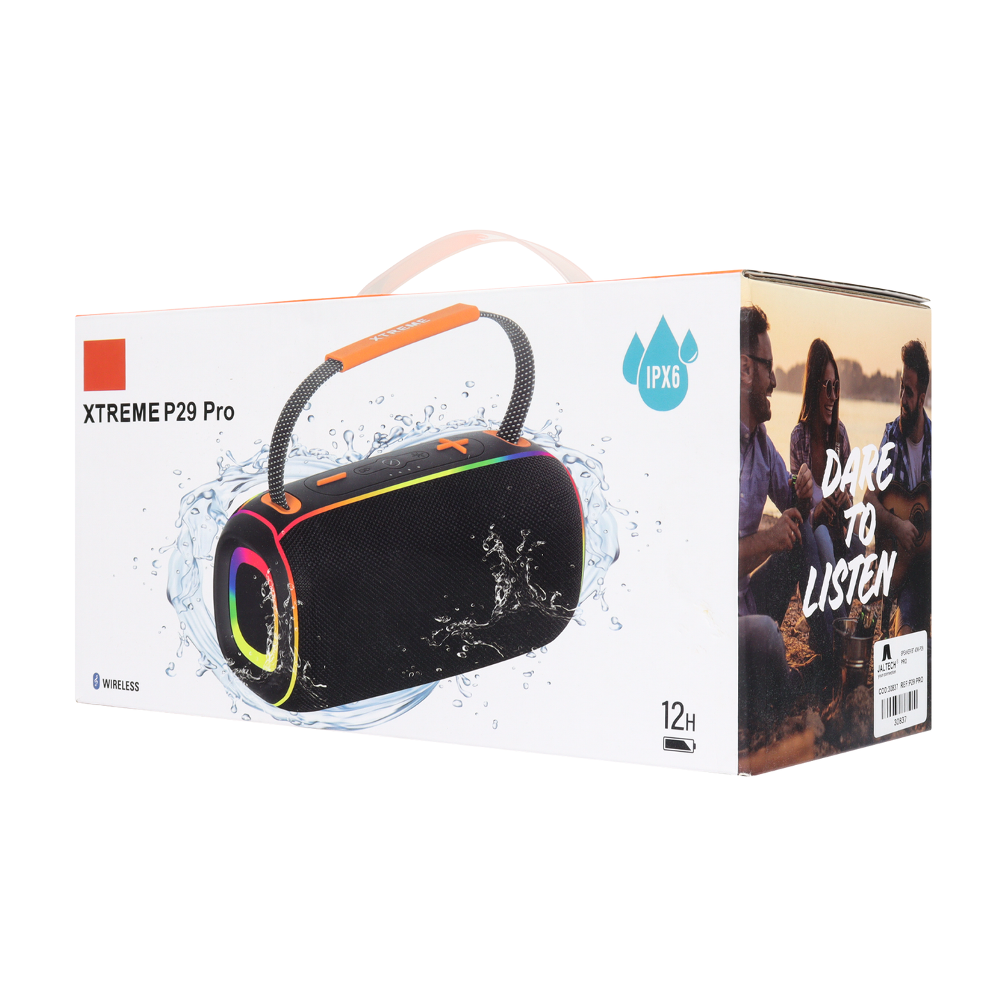 Parlante Bluetooth 40 W P29 PRO con Luces RGB